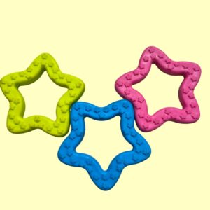 Dog Toy Rubber Star